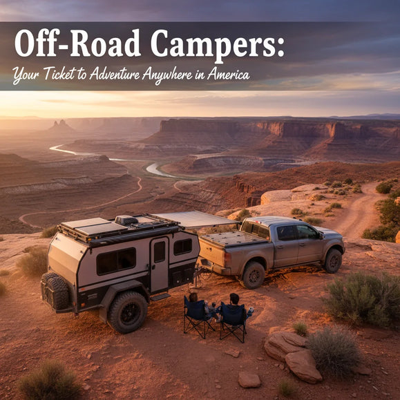 Off-Road Campers for Sale: Explore America’s Wild Trails