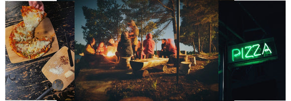 TRAILER CAMPING RECIPE: CAST-IRON CAMPFIRE PIZZA