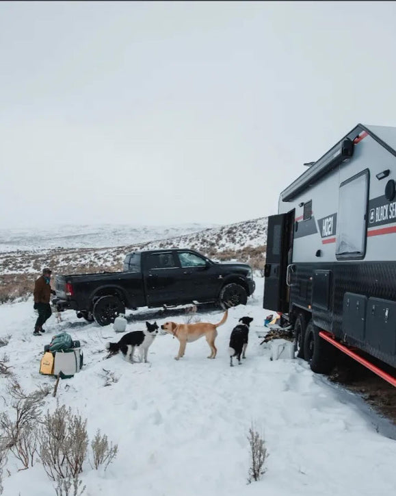 Winter RV Camping & Off-Road Trailers: 2024 Guide