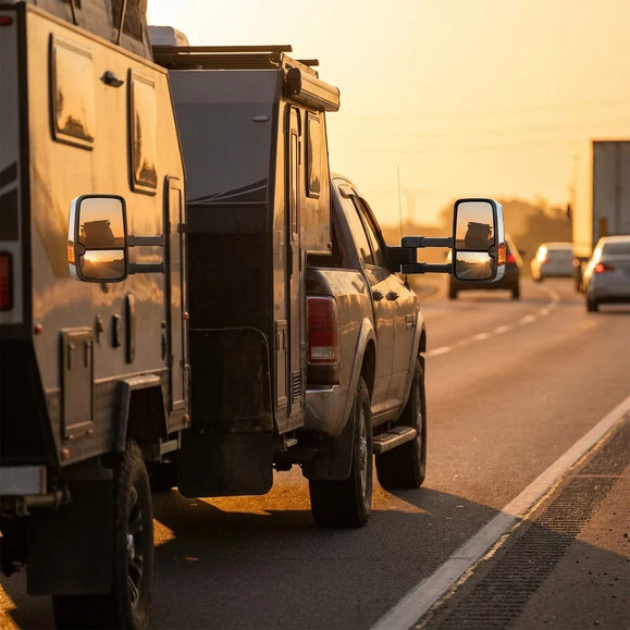 Use Trailer Mirrors Correctly: Towing Safety Guide | Black Series