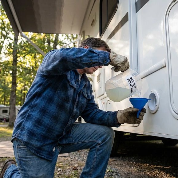 Sanitize RV Water Tank: Step-by-Step Odor Removal Guide
