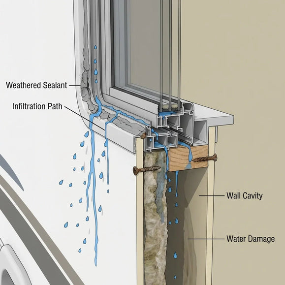 Fixing Leaky RV Window: Causes, Repairs, and Prevention