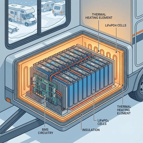 Winter Camping with Lithium Batteries: How to Keep Your Power Running