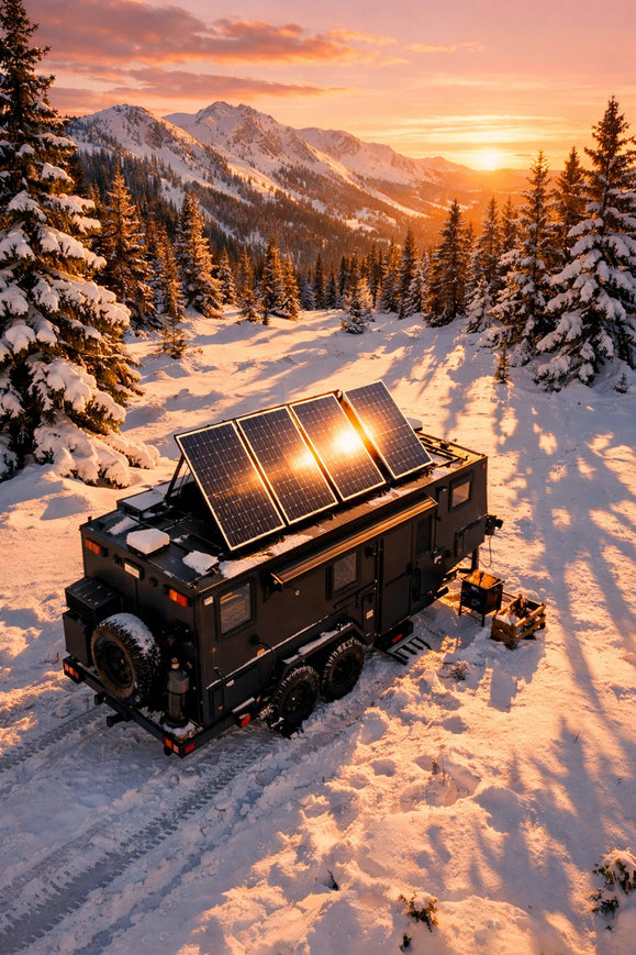 Travel Trailer Solar Panel Angle for Winter – Optimal Setup