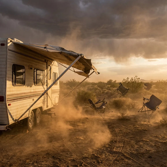 Camping in High Winds: Safe Setup and Awning Tips
