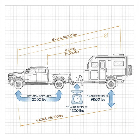 Best Heavy-Duty Overland Camper for Ram 2500 Towing