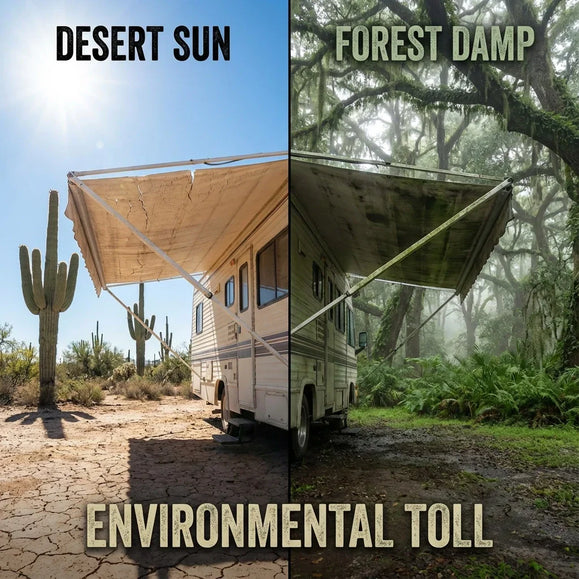 RV Awning Maintenance: Mold Prevention & Lubrication Guide