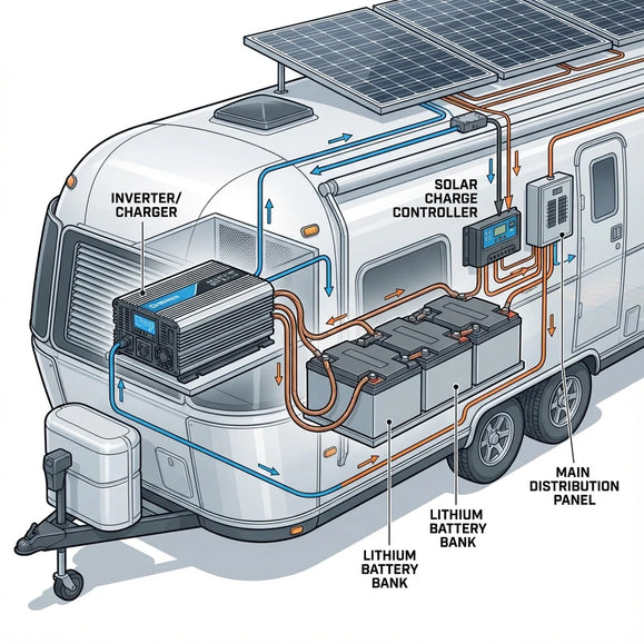 Travel Trailer Inverter Guide: Sizing, Installation & Differences