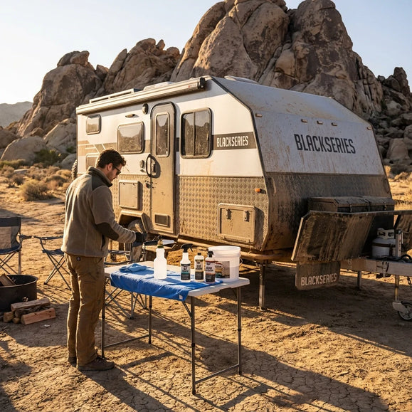 RV Exterior Cleaning Tips: Complete Guide for BlackSeries Owners