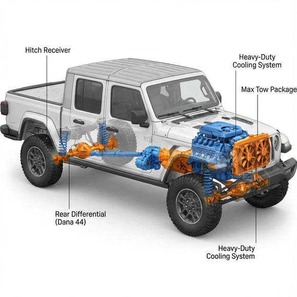 Best Off-Road Trailer for Jeep Gladiator | Lightweight & Tough