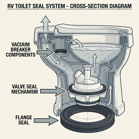 RV Toilet Seal Leaking: Causes, Fixes, and Prevention