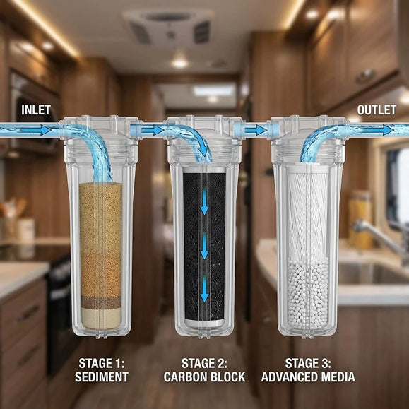 RV Water Filter System Guide for Clean & Safe Camping Water