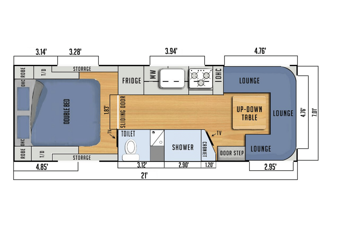 HQ21 published floor plan