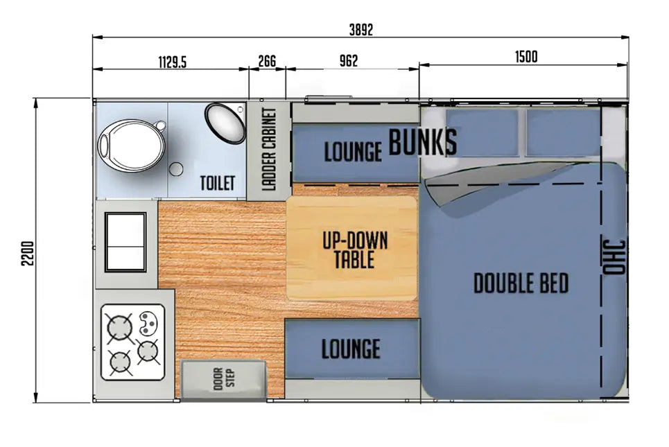 Black Series HQ12 floor plan