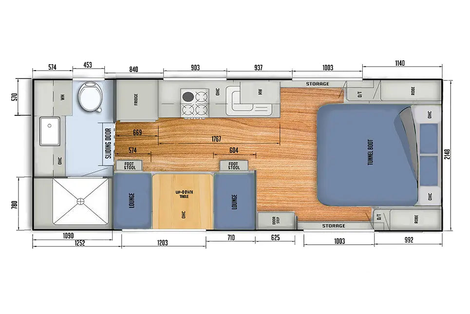 Black Series HQ19 floor plan