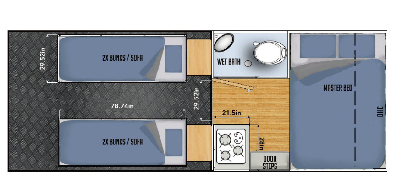 Black Series TH22 floor plan