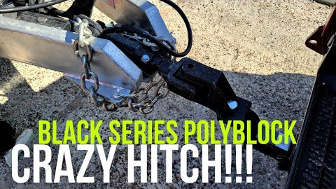 Connecting a PolyBock Hitch on Black Series Campers RV to the F450!