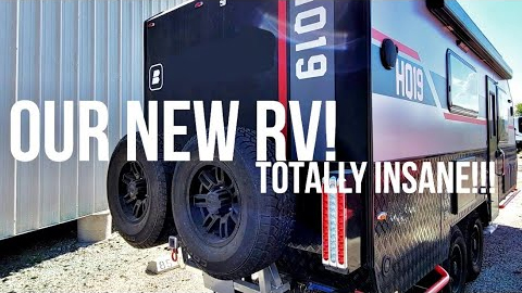 OUR NEW RV! Amazing True Off-Road Travel Trailer! Black Series HQ19 Long Term Loaner!