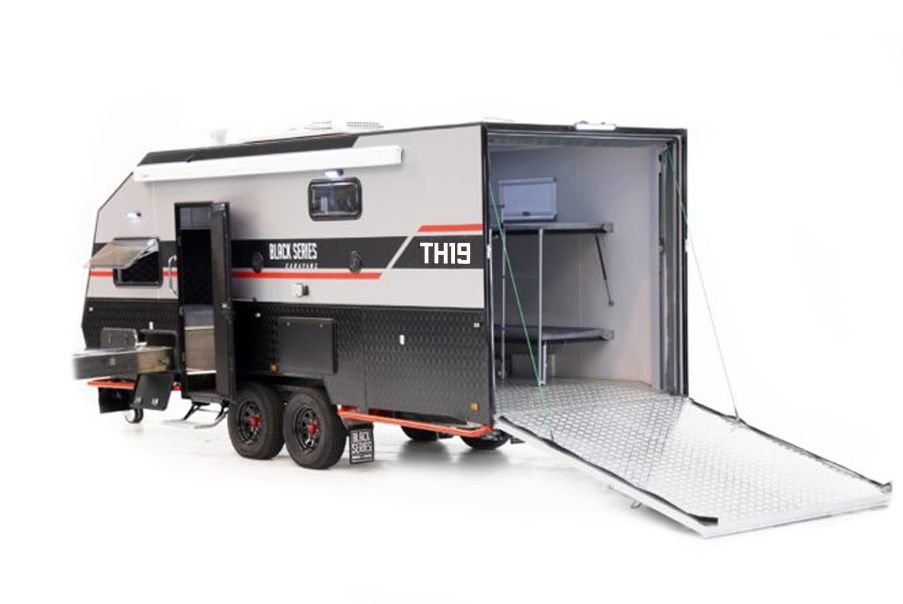 pics of TH19 - Black Series Campers | Off-Road Travel Trailers, Toy Haulers & Camper Trailers